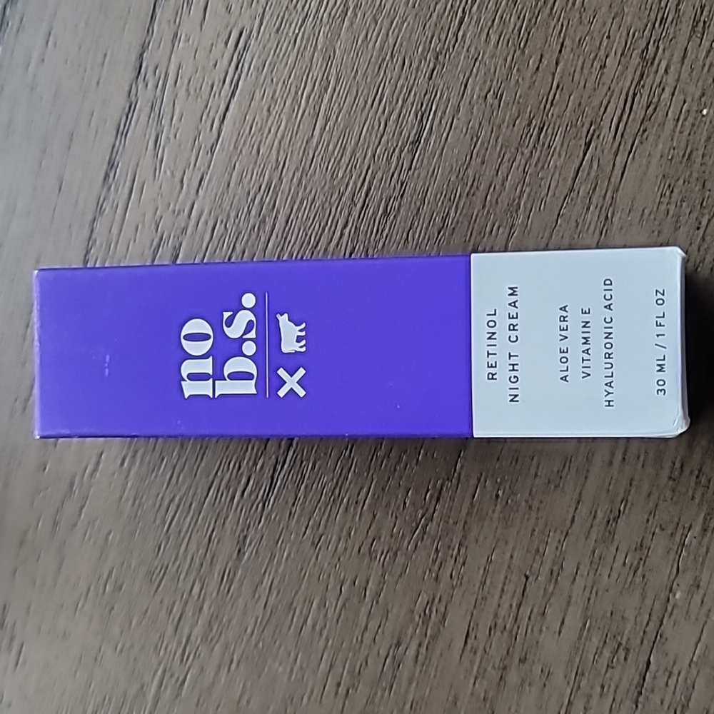 No b.s. Retinol Night Cream NWT